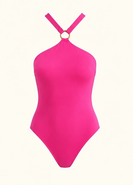 Lyra wrap top — pink
