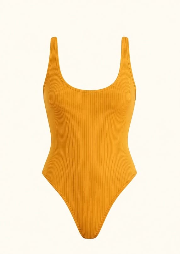 Selene one-piece — yellow
